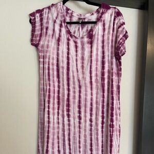 Cotton On Pink Tie-Dye Dress